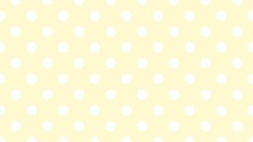 vit Färg polka prickar över citron- chiffong gul bakgrund vektor