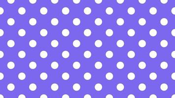 Weiß Farbe Polka Punkte Über Mittel Schiefer Blau lila Hintergrund vektor