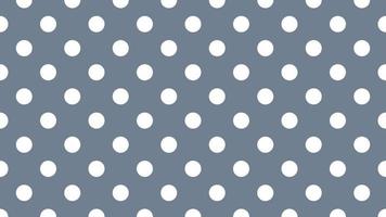 vit Färg polka prickar över skiffer grå bakgrund vektor