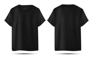 3d schwarz T-Shirt Attrappe, Lehrmodell, Simulation vektor