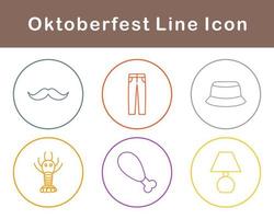 Oktoberfest Vektor Symbol einstellen