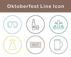 Oktoberfest Vektor Symbol einstellen