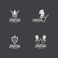 spartanisch Logo Vektor Sparta Logo Vektor spartanisch Helm Logo Vorlage Symbol Symbol