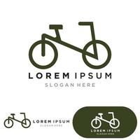 Fahrrad Sport Logo und Symbol Vektor Vorlage