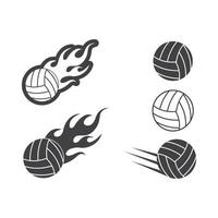 Volley Ball Vektor Symbol Illustration