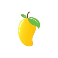 Mango Obst Vektor Illustration Logo