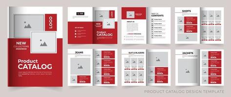 produkt katalog eller katalog design mall vektor