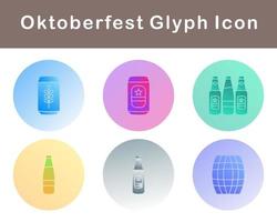 Oktoberfest Vektor Symbol einstellen