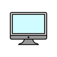 illustration vektor grafisk av övervaka, skärm, dator ikon