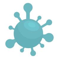 mun bakterie ikon tecknad serie vektor. bakteriell hygien vektor