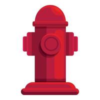 Stadt Hydrant Symbol Karikatur Vektor. Sicherheit Person vektor