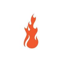 eld flamma vektor illustration design mall bild