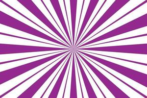 abstrakt lila sunburst rader mönster design. vektor
