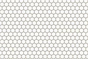 abstrakt kreativ Polygon Bienenwabe Muster Design zum Hintergrund, Papier. vektor