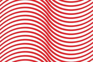 abstrakt röd Färg rand Vinka mönster. vektor