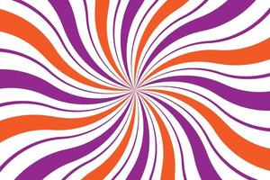 abstrakt lila sunburst Vinka rader mönster design. vektor