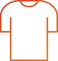T-Shirt-Symbol-Stil vektor