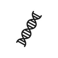 DNA Symbol, DNA Logo Vorlage vektor