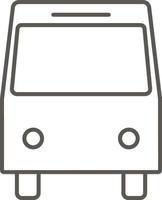 Bus Vektor Symbol. einfach Element Illustration von Karte und Navigation Konzept. Bus Vektor Symbol. echt Nachlass Konzept Vektor Illustration.