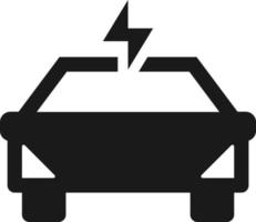 Auto, Auto, Entschädigung, Direkte Symbol - - Vektor. Versicherung Konzept Vektor Illustration. auf Weiß Hintergrund