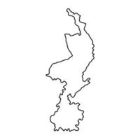 Limburg Provinz von das Niederlande. Vektor Illustration.