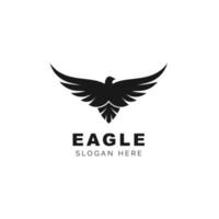 Adler-Logo-Vorlage vektor