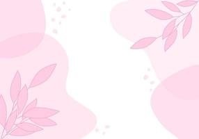 abstrakt konst bakgrund vektor. minimal stil tapet med lila botanisk löv. bröllop inbjudan kort mall uppsättning med blommig vektor bakgrund för baner, affisch, webb och förpackning