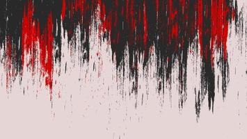 abstrakt schwarz rot Grunge Textur Design im Weiß Hintergrund vektor