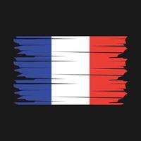 Frankreich Flagge Illustration vektor