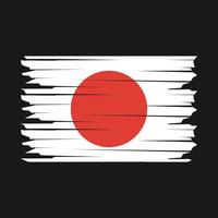 Japan Flagge Illustration vektor