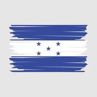 honduras flagge abbildung vektor