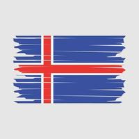 islands flagga illustration vektor