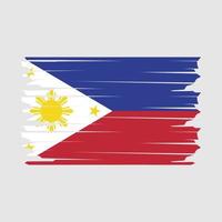 Philippinen Flagge Illustration vektor