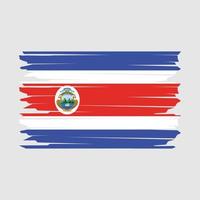 costa rica flagga illustration vektor