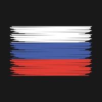 Russland Flagge Illustration vektor