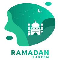 islamisch Ramadan thematisch Gruß Karte Vorlage Vektor Illustration, perfekt zum Werbung, Sozial Medien, Banner Hintergrund braucht.