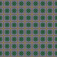 grön fyrkant blockera geometriv blanda cirkel dekoration tapet textil- och modern keramisk svart bakgrund vektor
