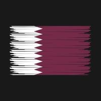 qatar flagga illustration vektor