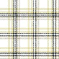 Plaid Muster Design Textil- ist gemacht mit abwechselnd Bands von farbig Vor gefärbt Fäden gewebte wie beide Kette und Schuss beim richtig Winkel zu jeder andere. vektor