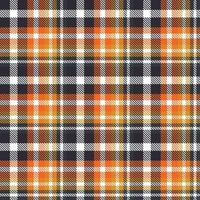 Plaid Muster nahtlos Textil- ist ein gemustert Stoff bestehend aus von criss gekreuzt, horizontal und Vertikale Bands im mehrere Farben. Tartans sind angesehen wie ein kulturell Symbol von Schottland. vektor