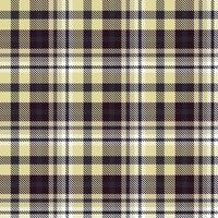 Plaid-Muster-Design-Textur ist in einem einfachen Twill gewebt, zwei über zwei unter der Kette, wobei bei jedem Durchgang ein Faden vorgeschoben wird. vektor