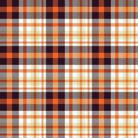 Büffel Plaid Muster Stoff Vektor Design ist ein gemustert Stoff bestehend aus von criss gekreuzt, horizontal und Vertikale Bands im mehrere Farben. Tartans sind angesehen wie ein kulturell Symbol von Schottland.