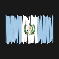 guatemala flagge bürste vektor