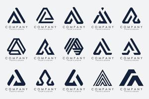 Brief ein Logo Symbol Design Vorlage. vektor