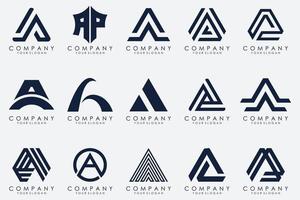 Brief ein Logo Symbol Design Vorlage. vektor