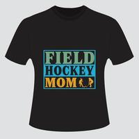 Hockey-T-Shirt-Designpaket vektor