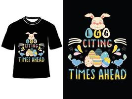 Ei Zitieren mal voraus, Ostern Tag t Shirt, hopfenreich Ostern t Shirt, Ostern Hase T-Shirt vektor