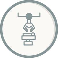 Roboter Chirurgie Vektor Symbol