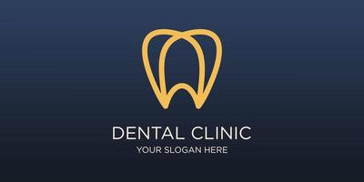 dental klinik tand logotyp design vektor illustration.