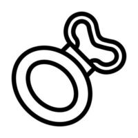 Beißring Symbol Design vektor